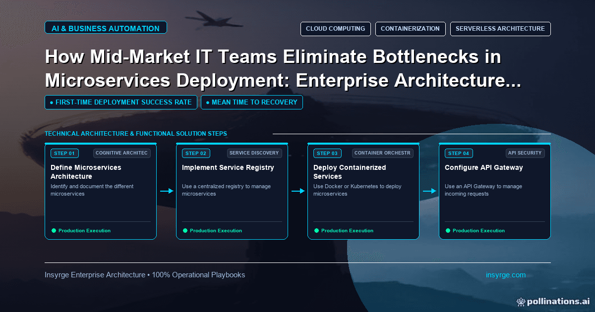 Streamline Microservices Deployment in Mid-Market Enterprises: Mastering Bottleneck Elimination for Real-Time Data Integration
