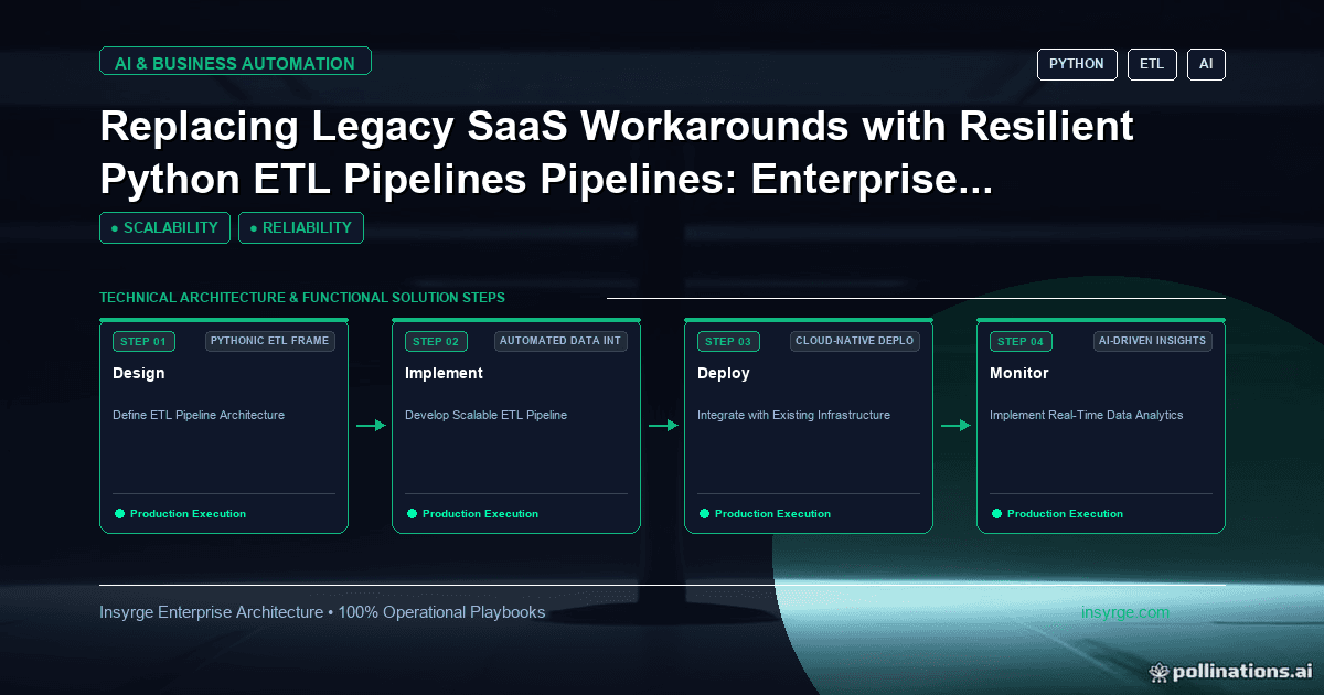 Building Resilient Python ETL Pipelines for Enterprise SaaS Integration: A Comprehensive Guide: The Complete Enterprise Guide [2026]