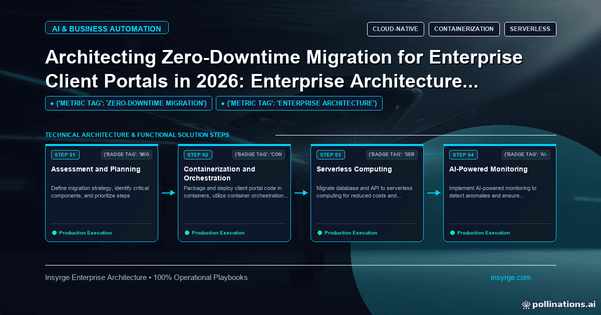 Migrating Enterprise Client Portals to Zero-Downtime: A 2026 Enterprise Architecture Playbook for SAP NetSuite to CRM Real-Time Data Synchronization