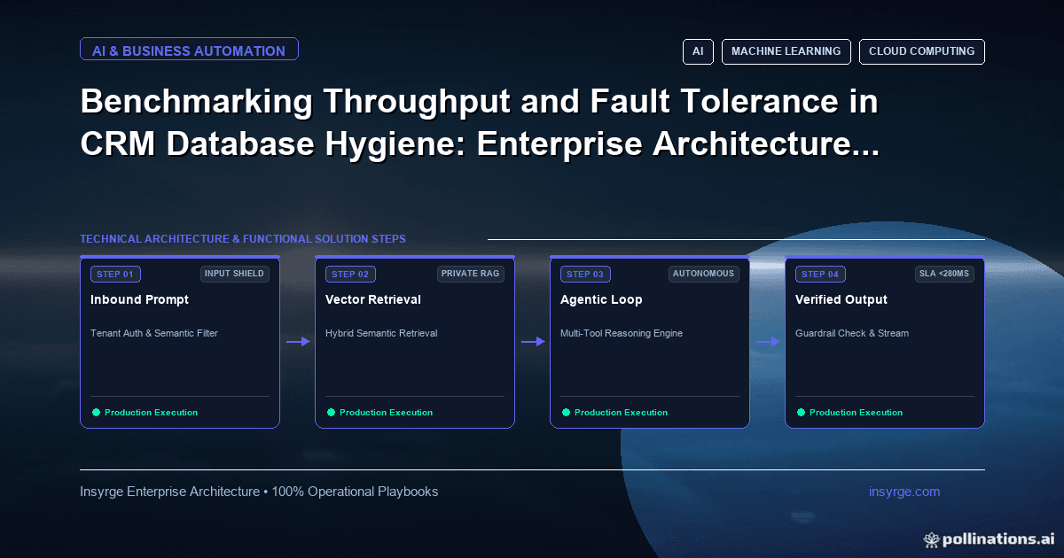 Maximizing Throughput and Fault Tolerance in CRM Database Hygiene: Enterprise Architecture Guide [2026]