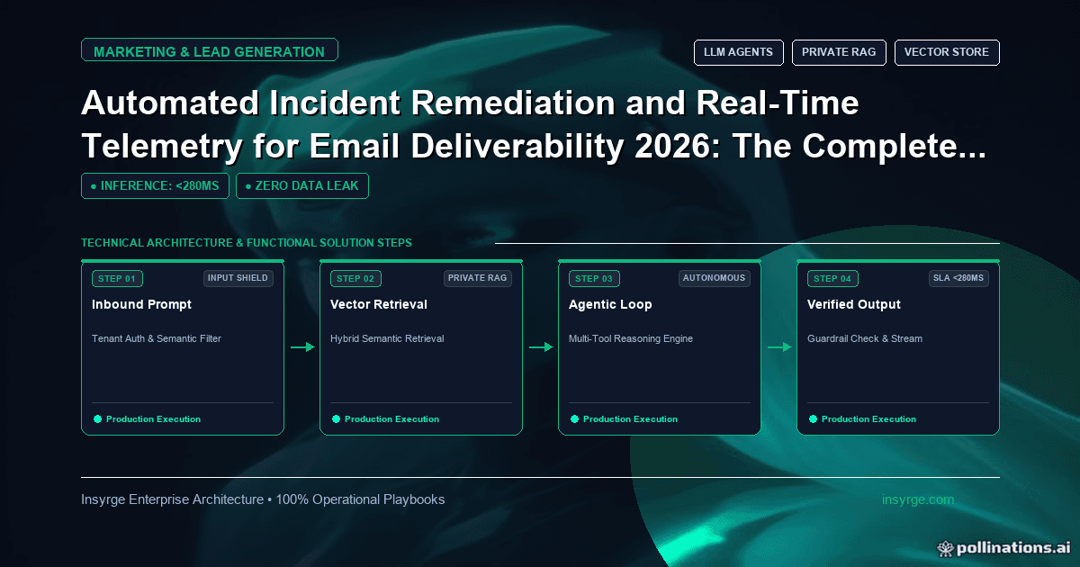 Automated Incident Remediation and Real-Time Telemetry for Email Deliverability 2026: The Complete Enterprise IT Guide [2026]