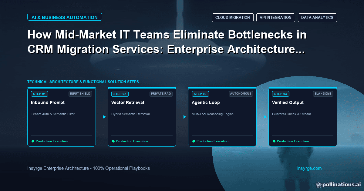 Streamline Your CRM Migration with Insyrge's Enterprise Architecture Playbook: Boost Efficiency and Revenue for Mid-Market IT Teams [2026]