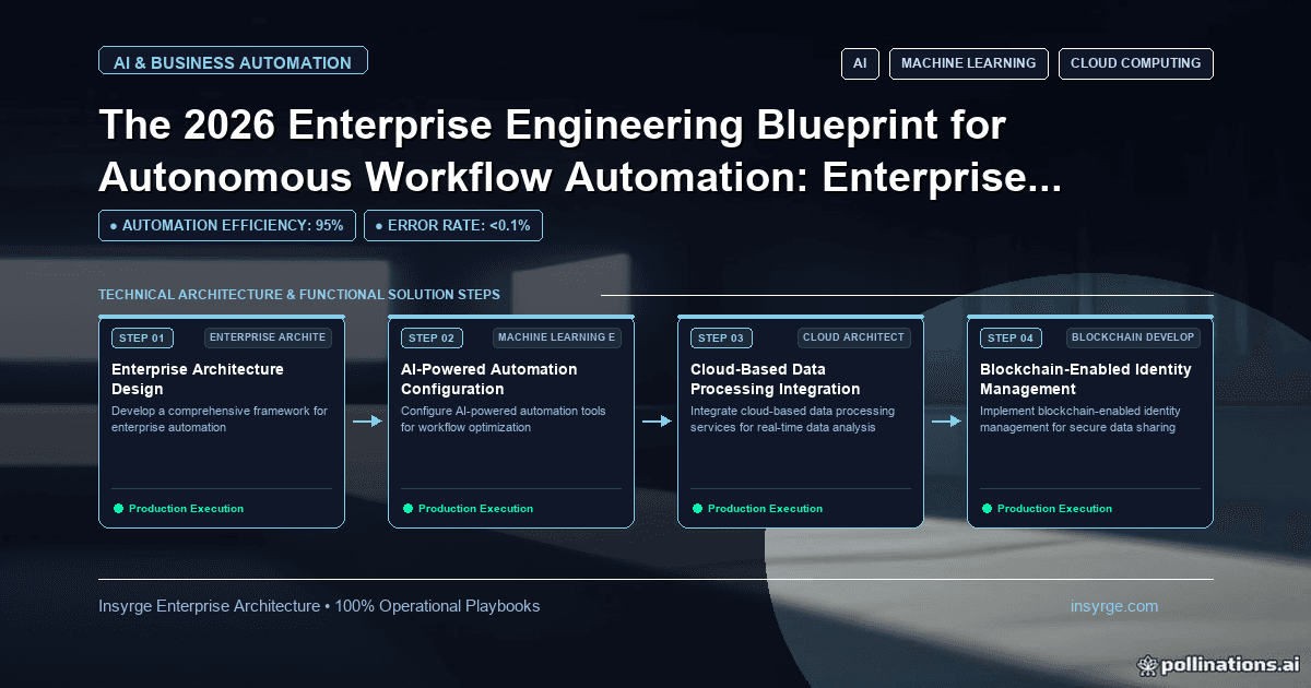 Optimize and Automate Mid-Market Enterprise Operations with Our Proven Blueprint