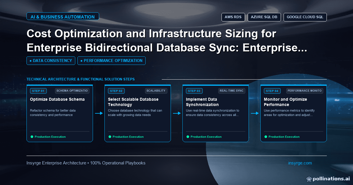 Modernizing Enterprise Database Sync: Expert Guide to Cost Optimization and Infrastructure Sizing for Mid-Market ERP Implementations
