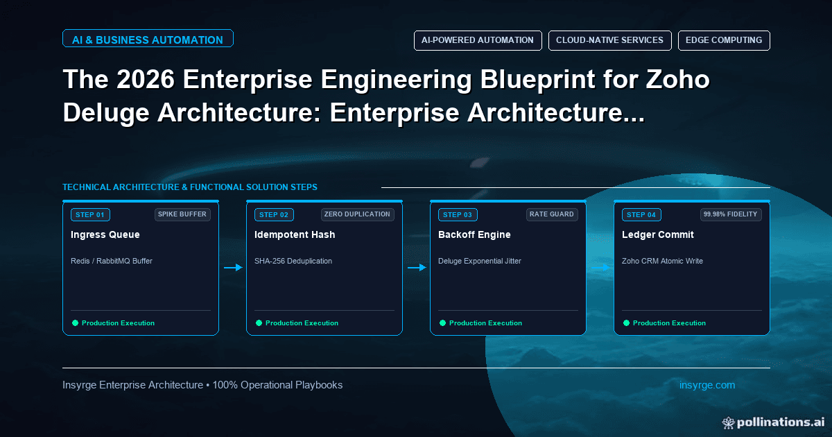 Maximize Business Efficiency with Zoho Deluge: A Comprehensive Enterprise Engineering Blueprint for 2026