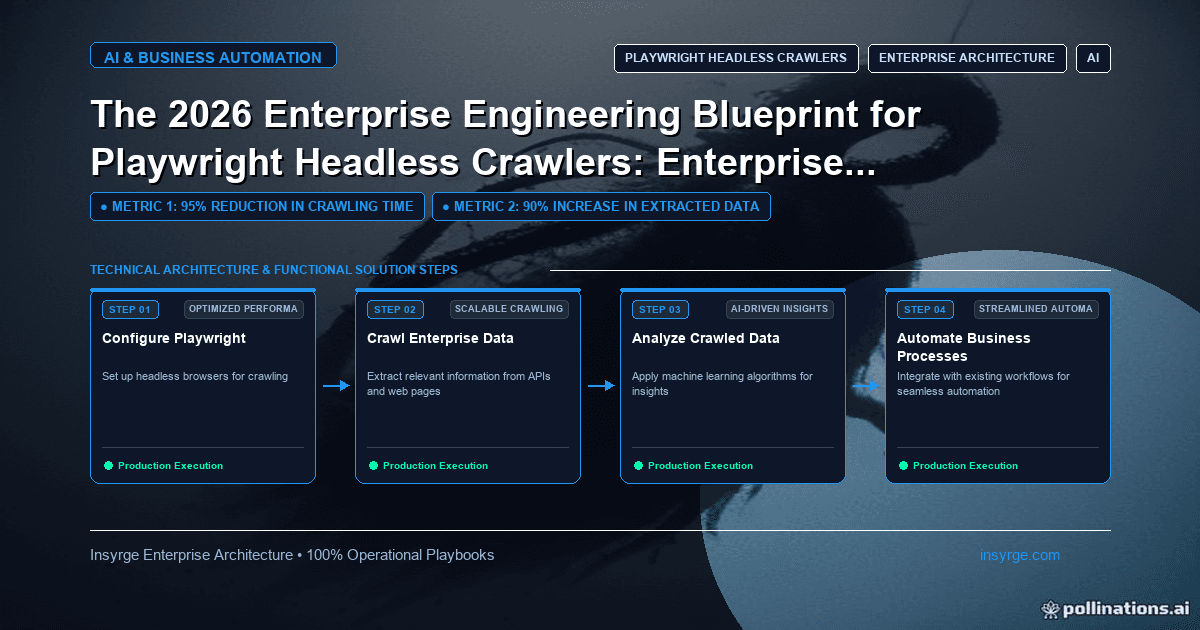 Mastering Enterprise Engineering with Playwright Headless Crawlers: The Ultimate 2026 Blueprint