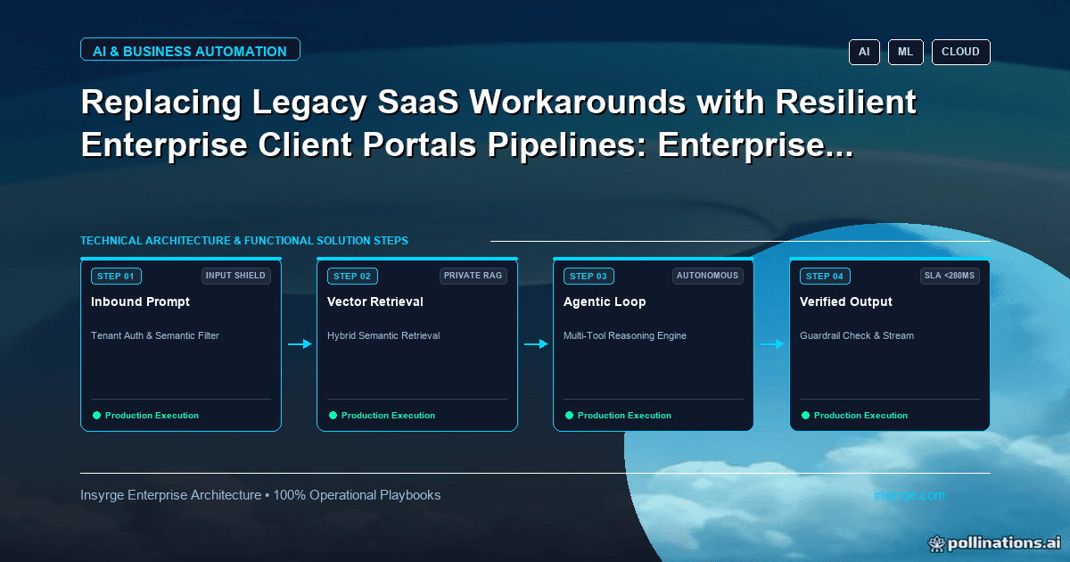 Streamline Your Enterprise Operations: A Comprehensive Guide to Modernizing Client Portals and Pipelines with Insyrge