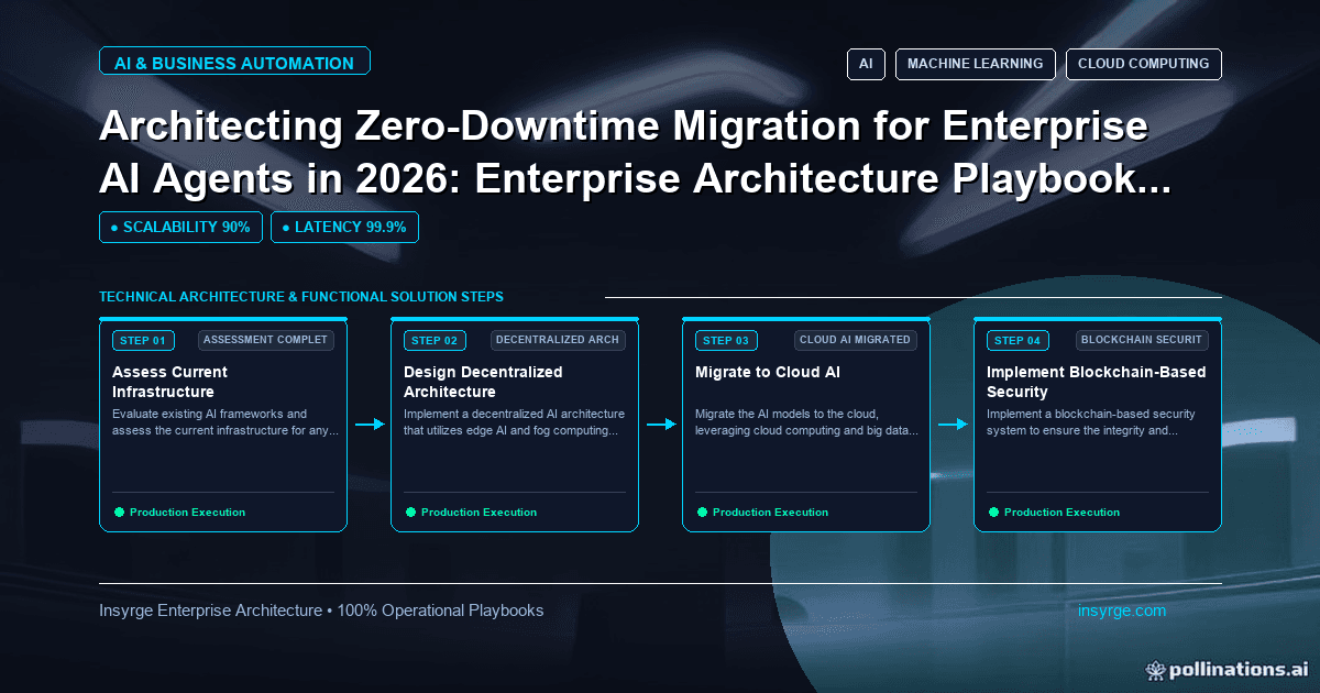 Streamlining Enterprise AI Operations: A Zero-Downtime Migration Playbook for 2026