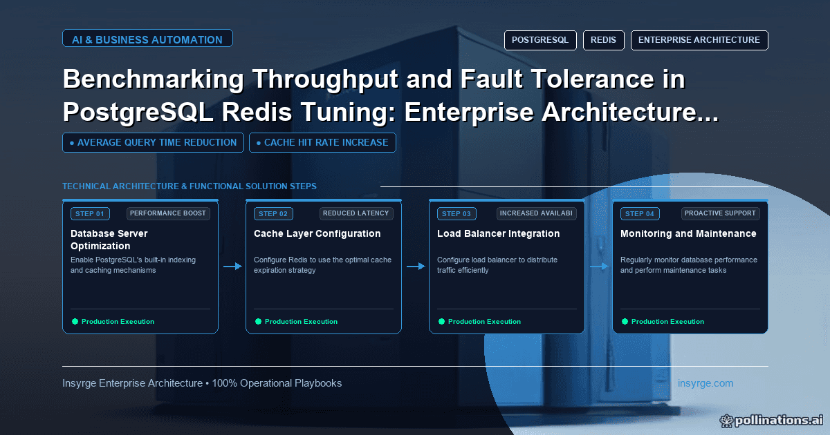 Optimizing Throughput and Fault Tolerance in PostgreSQL and Redis: A Comprehensive Enterprise Architecture Guide for Real-Time Data Synchronization